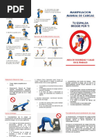 Folleto Manipulación Manual de Cargas