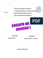 Ensayo de Intervencion de Psicoeducativa