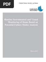 Routine Instrumental and Visual Monitoring of Dams Based On Potential Failure Modes Analysis (2013) PDF