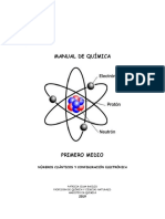 Guia de Numeros Cuanticos y Configuracion