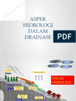 Aspek Hidrologi Dalam Drainase