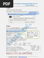 Formatear Dispositivo USB LINUX Fedora