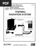 Thermal Radiation System