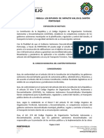 Ordenanza Que Regula Los Estudios de Impacto Vial en El Canton Portoviejo