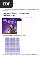 Computer Fundamentals - Computer Science Questions and Answers Page 2 PDF