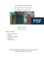 Contoh Laporan Praktikum Kimia Larutan Elektrolit 