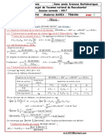 Examen National Physique Chimie Sciences Maths 2017 Normale Corrige