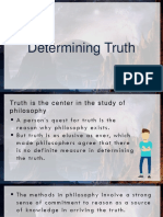 Determining Truth