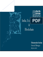 EXIM INDIA Blockchain