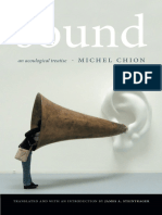 Michel Chion - Sound - An Acoulogical Treatise (2016, Duke University Press)