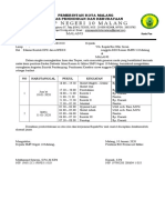 Surat Edaran Bimtek DPK Dan ASPEKS