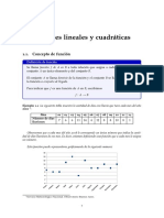 Funciones Lineales y Cuadráticas