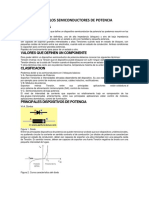 Parámetros de Los Semiconductores de Potencia