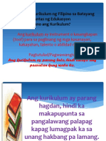 Fil 114 - Ang Kurikulum NG Filipino Sa