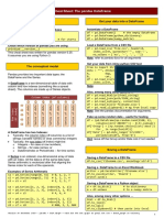 Pandas DataFrame Notes