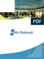 India Gypsum Brochure