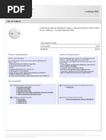 EXP-LG-048822 Lighting Management - Wall mounting-DT-360°-for 93 M Areas - Flush Mounting