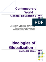 Ideologies of Globalization