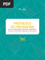 Protocolo Prevención de La Violencia Sexual