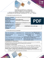 Guia de Actividades y Rúbrica de Evaluación - Paso 4 - Estrategias de Aprendizaje Mediado Por TIC