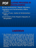 2-2. 방글라데시 LEGISLATIVE PROCESS IN BANGLADESH