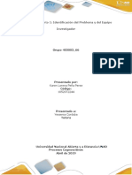 Trabajo Individual Momento 1 - Identificación Del Problema y Del Equipo Investigador