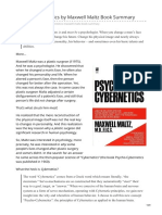 Psycho-Cybernetics by Maxwell Maltz Book Summary