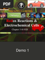 Redox Reaction and Electrochemistry 2018