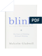 Blink - The Power of Thinking Without Thinking PDF