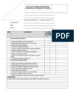 Check List de Inspeccion Diaria de Escaleras de Extencion y de Tijera