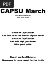 9 CAPSU March