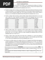 II A - Income Tax Questions