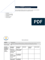 Elaboración de La Tabla de Especificaciones