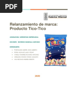 MARKETING - Proyecto Tico Tico - Tarea - s6 PDF