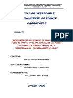 Manual de Operacion y Mantenimiento PDF