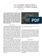 An Introduction To Synthetic Aperture Radar - A High-Resolution Al