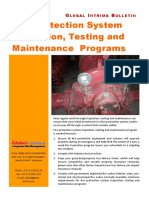 Global Intrima Bulletin - Fire Protection Maintenance