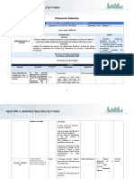 Planeación Didáctica Unidad 2