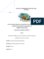 PRACTICA 5 Destilación A Reflujo de Grasas