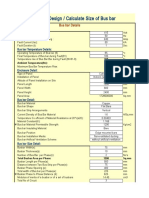 8 Panel Design Calculate Size of Bus Bar 1.6.14