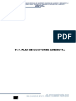 Plan de Monitoreo Ambiental