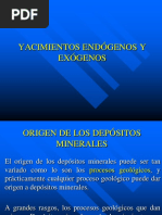 Yacimientos Endogenos-Exogenos PDF