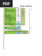 Column Design Spreadsheet - Main Rft. and Lateral Ties