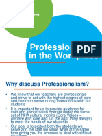 Professionalism in The Workplace 2020