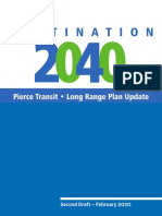 Pierce Transit - Destination 2040 Long-Range Plan Update