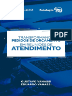 Ebook Vanassi Transformando - Pedidos - Orcamento - em - Reunioes