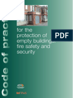 BDM10 - Code of Practice For The Protection of Empty Buildings - Fire Safety and Security