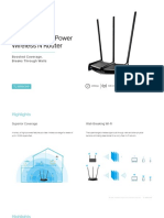 TL-WR941HP 2.0 - Datasheet