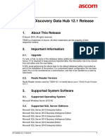 TEMS Discovery Data Hub 12.1 - Release Note