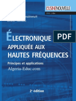 Electronique Appliquee Aux Hautes Frequences